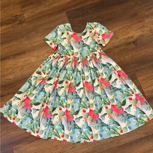 Mila & Rose cactus milk silk twirl dress size 7/8